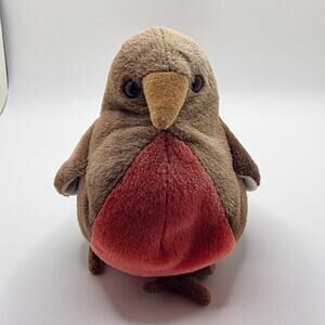 Ty Beanie Baby "Early" the Robin w/Mint Tags Spring Birds
